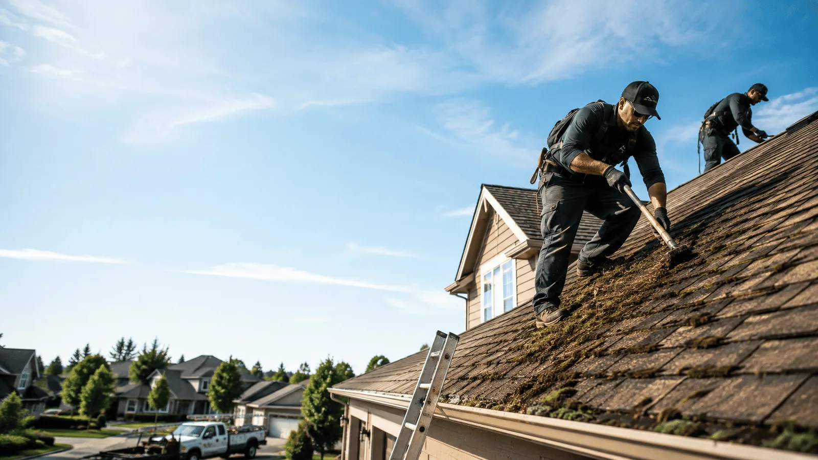 Roof Moss Removal in Blunt, SD near me